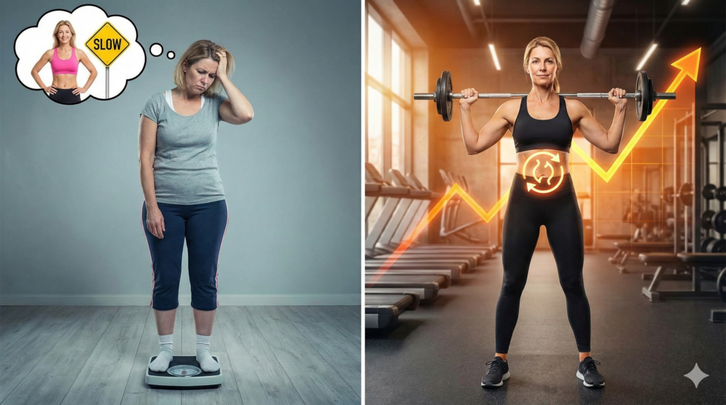 若い頃と同じ運動では全く痩せない。40代から基礎代謝を底上げする秘策