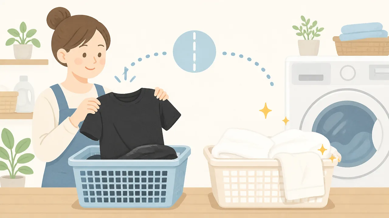黒い服に白い繊維がつく原因は?きれいに取る方法と予防策