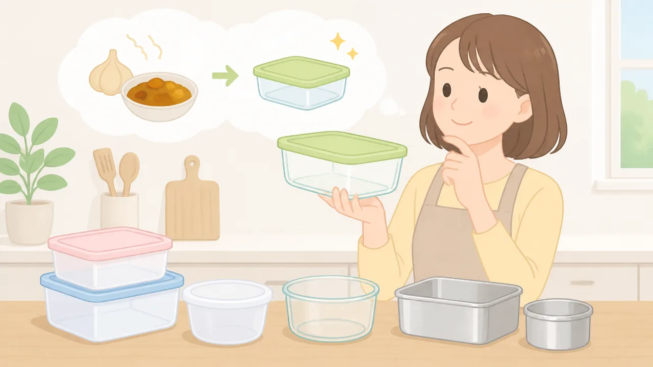 タッパーの匂いが取れないときの落とし方と予防のコツ